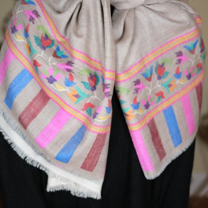 Aftab Kani Pure Pashmina Wrap