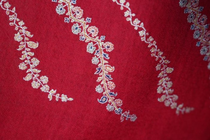 Lalita Sozni Handembroidered Pashmina Wrap