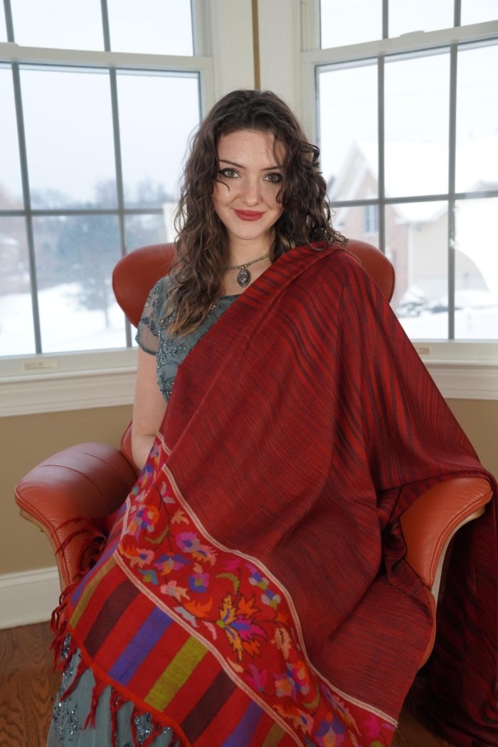 Tara Haandwoven Kani Wrap