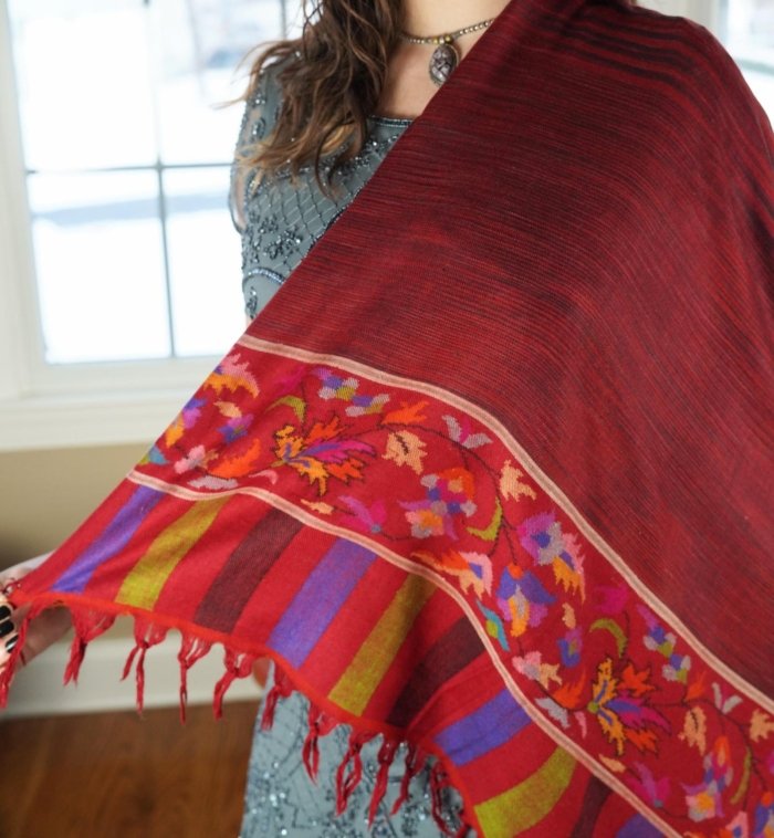 Tara Haandwoven Kani Wrap