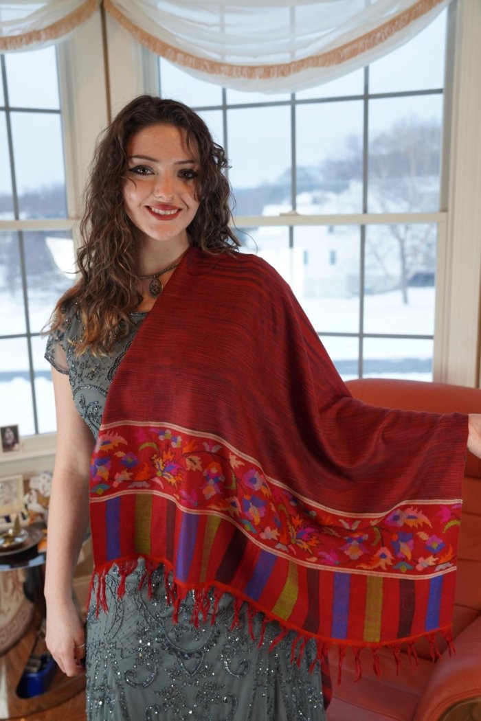 Tara Haandwoven Kani Wrap