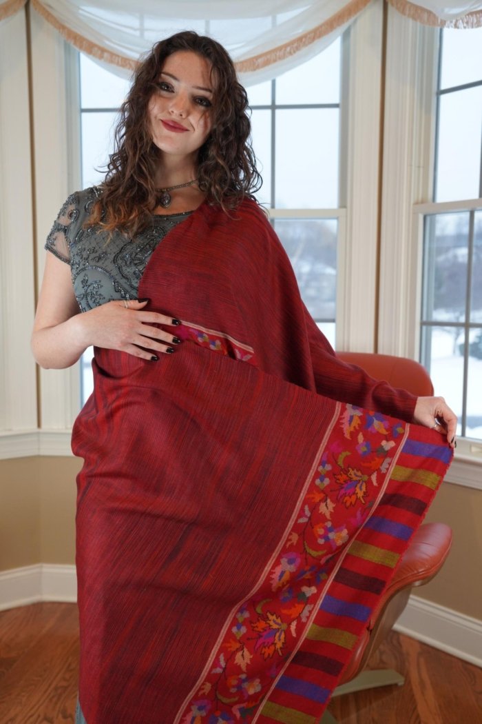 Tara Haandwoven Kani Wrap