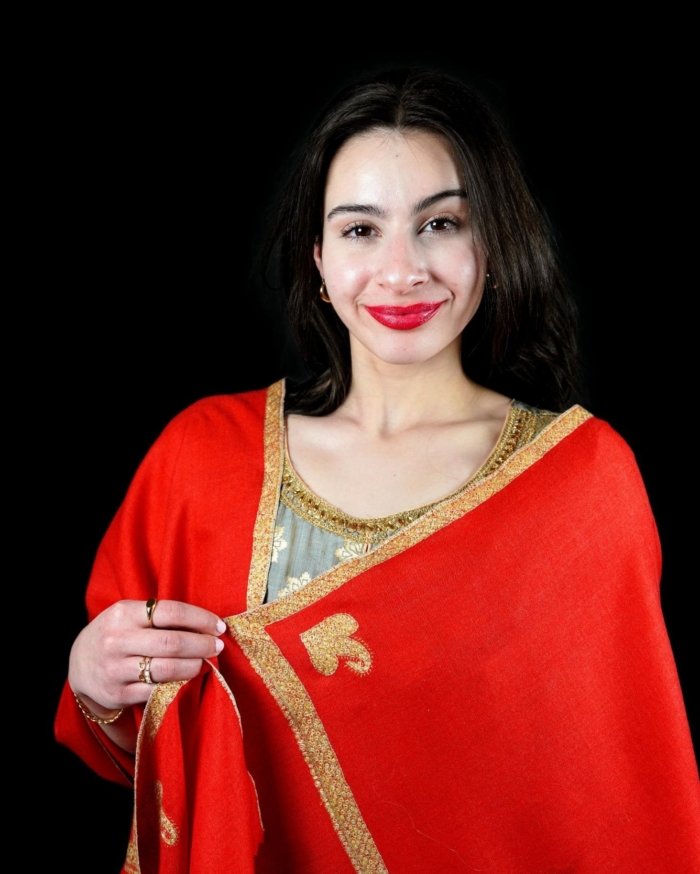 Lalina Hashidar Pashmina Wrap