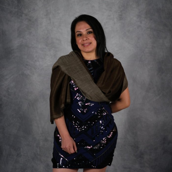 Samina Dorukha Handwoven Pashmina Wrap