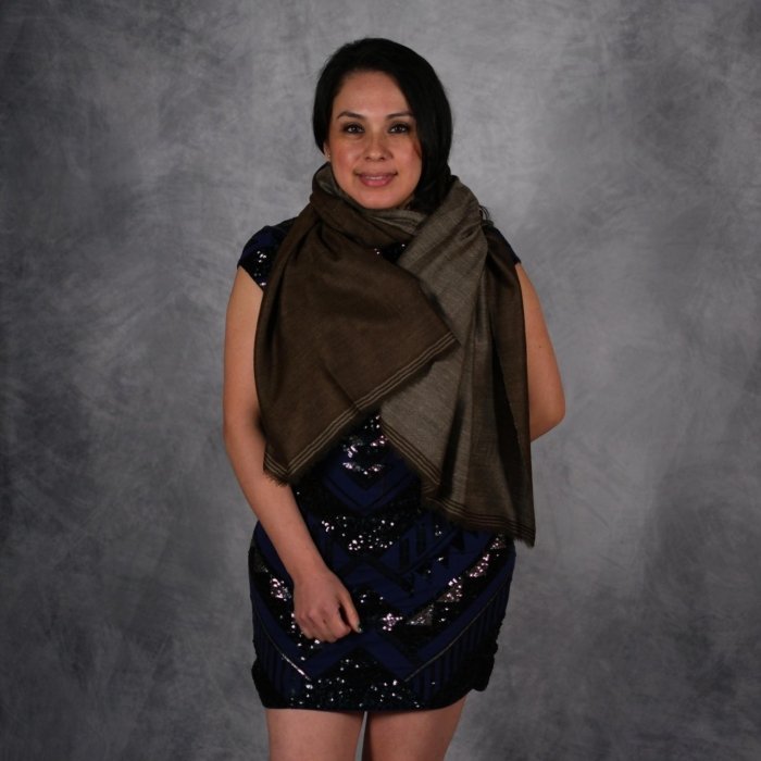 Samina Dorukha Handwoven Pashmina Wrap