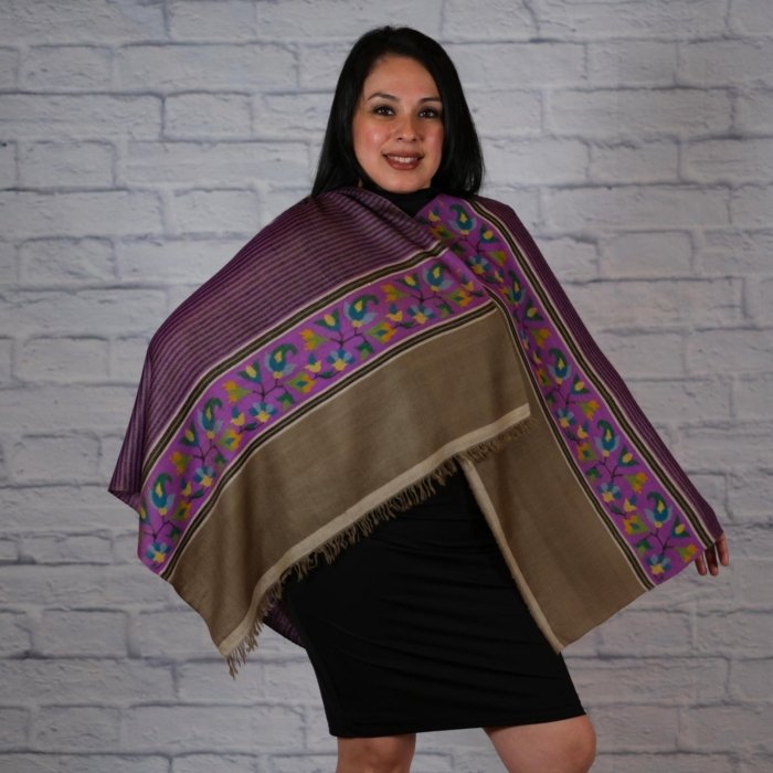 Zubeida Handwoven Kani Wrap