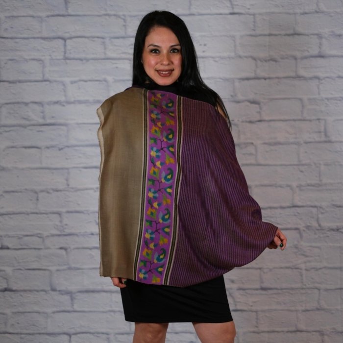 Zubeida Handwoven Kani Wrap