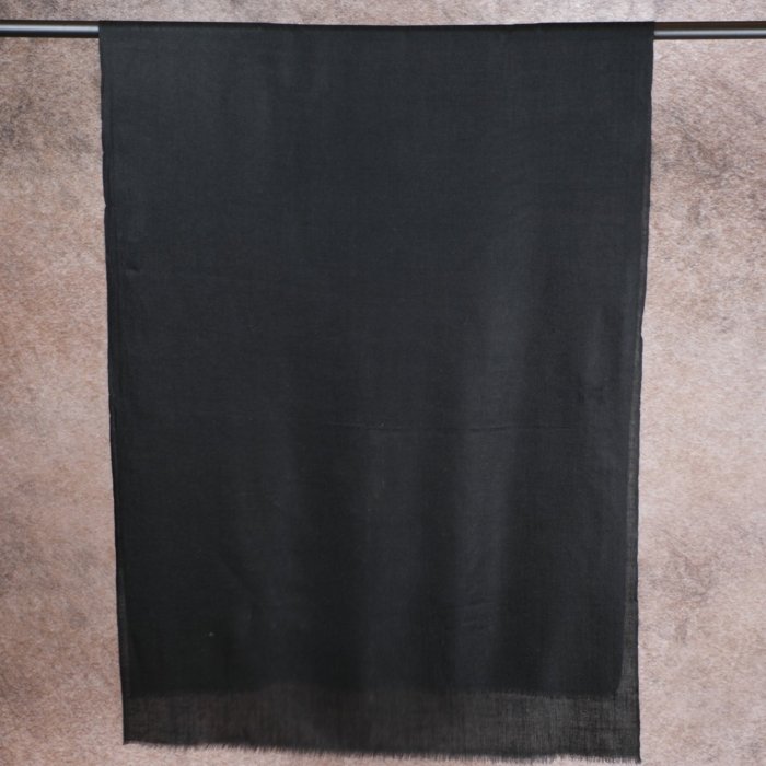 Noor-e-Seher Black Pashmina Wrap