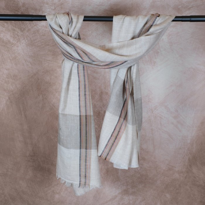 Tundra Handwoven Check Wrap