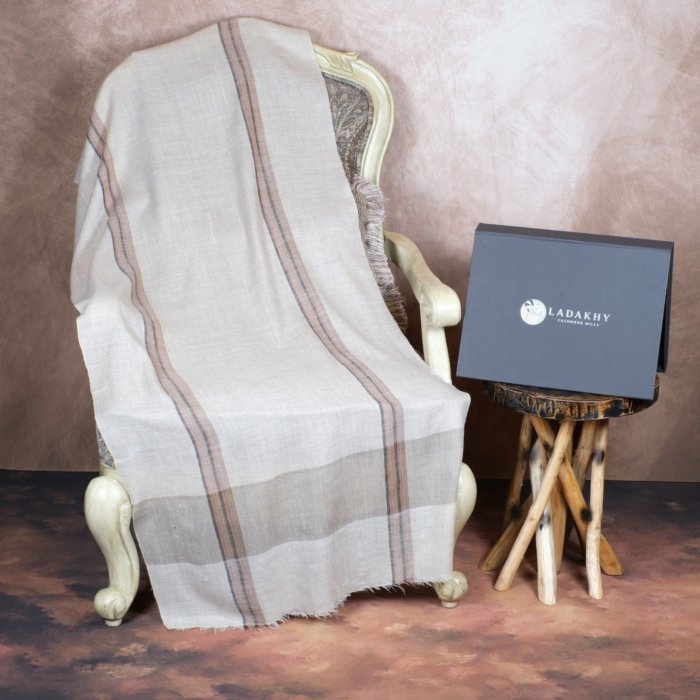 Tundra Handwoven Check Wrap