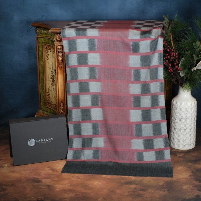 Velvetti Ikat Pashmina Wrap