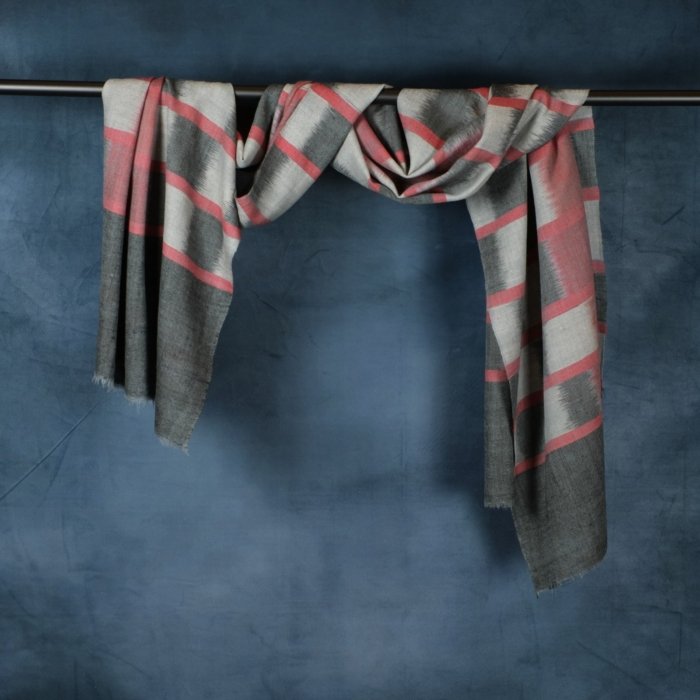Velvetti Ikat Pashmina Wrap
