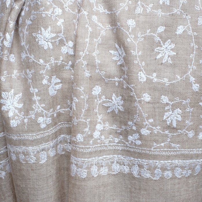 The Sandstone Jaal Handembroidered Wrap - Image 2